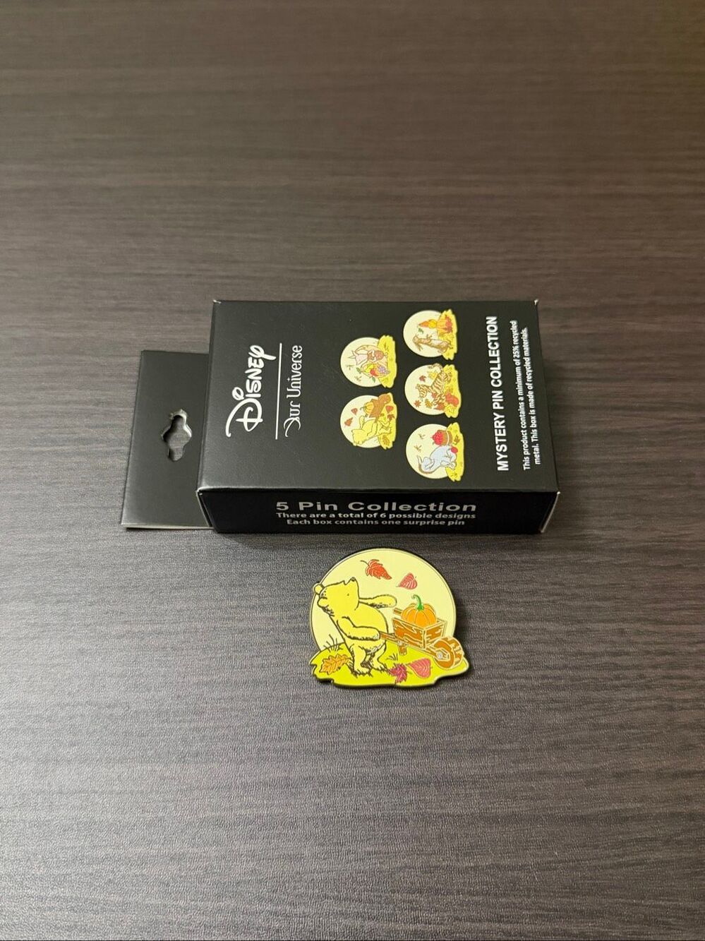 Disney Winnie the Pooh Autumn Blind Box Enamel Pin - Pooh